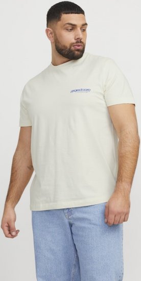 Jack & Jones Union Front & Back Print Crew Neck T-Shirt Yellow - T-shirts - Stora T-shirts - 2XL-14XL