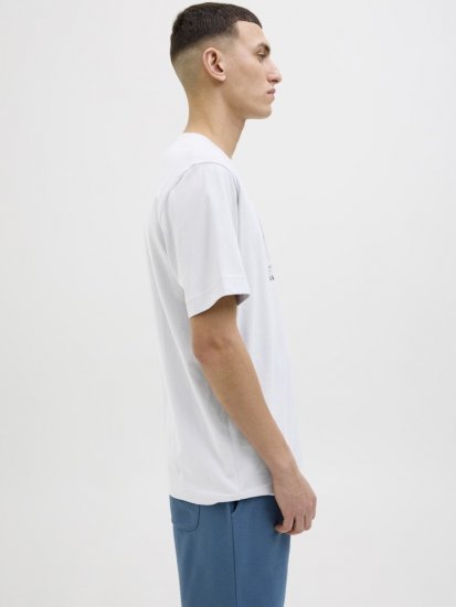 Jack & Jones Calma Crew Neck T-Shirt Gray Dawn - T-shirts - Stora T-shirts - 2XL-14XL