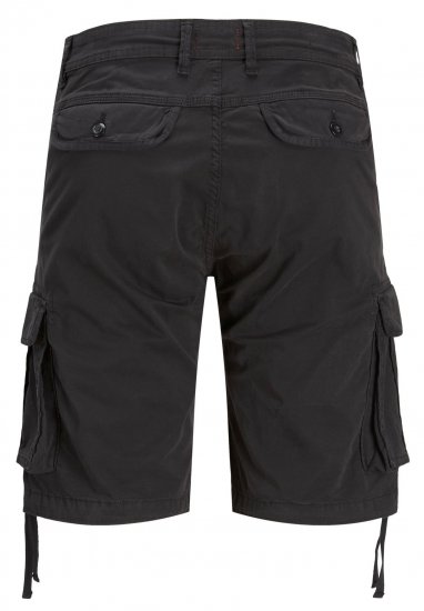 jack & Jones JPSTZEUS Cargo Shorts Black - Shorts - Stora shorts W40-W60