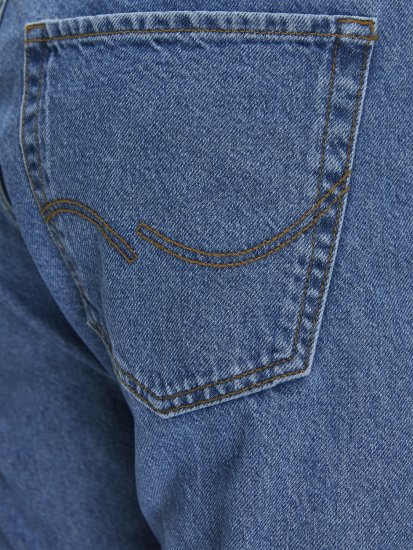 Jack & Jones JJICHRIS JJORIGINAL SQ 735 Jeans Blue Denim - Jeans & byxor - Stora Jeans och Stora Byxor