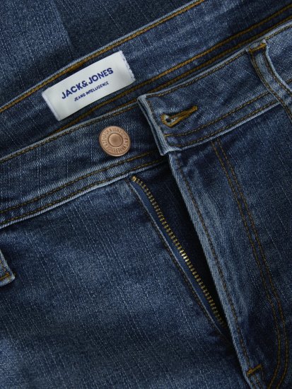 Jack & Jones JJILIAM JJORIGINAL SQ 223 Jeans Blue Denim - Jeans & byxor - Stora Jeans och Stora Byxor