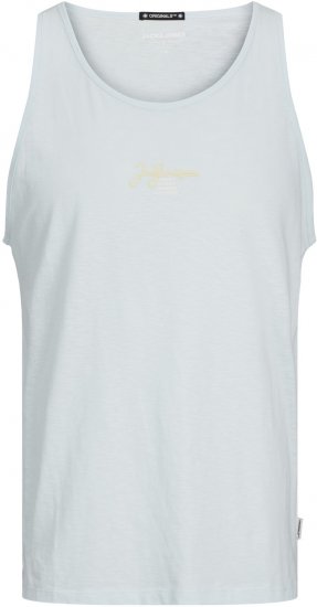 Jack & Jones JORARUBA BRANDING TANK TOP Skylight - T-shirts - Stora T-shirts - 2XL-14XL
