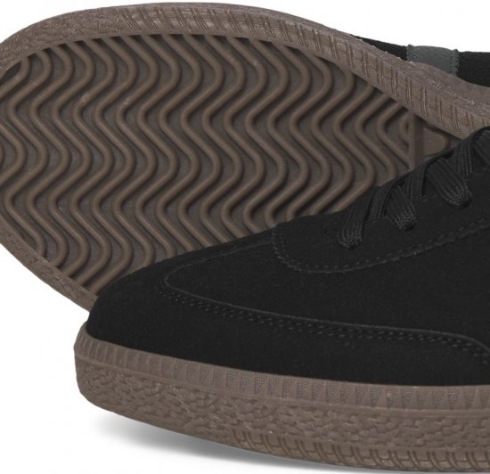 Jack & Jones Kirk International Campaign Sneakers Black/Asphalt - Herrskor 40-52 - 