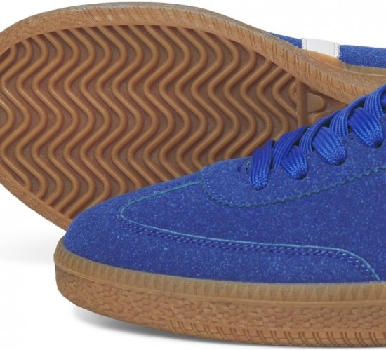 Jack & Jones Kirk International Campaign Sneakers Blue Quartz/Bright White - Herrskor 40-52 - 