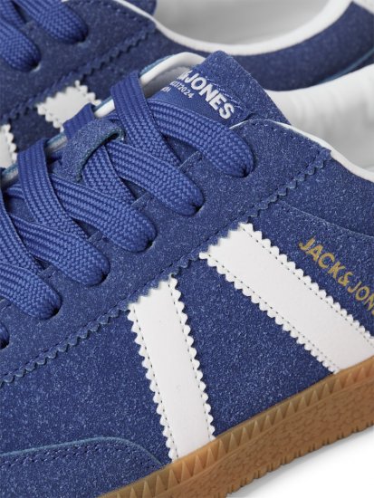 Jack & Jones Kirk International Campaign Sneakers Blue Quartz/Bright White - Herrskor 40-52 - 