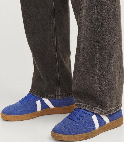 Jack & Jones Kirk International Campaign Sneakers Blue Quartz/Bright White - Herrskor 40-52 - 