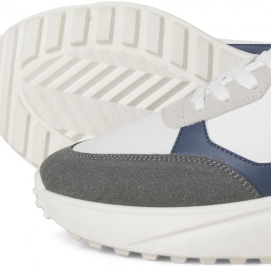 Jack & Jones Waspire Sneakers White/Castlerock - Herrskor 40-52 - 
