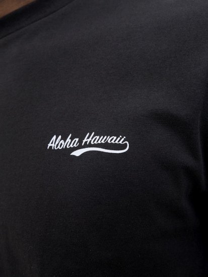 Jack & Jones Zekiel Crew Neck T-Shirt Black - T-shirts - Stora T-shirts - 2XL-14XL