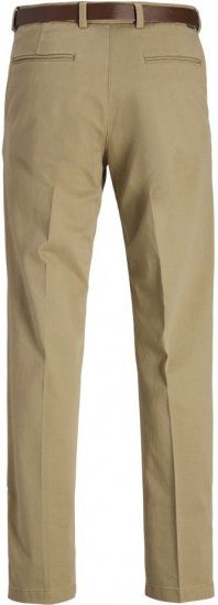 Jack & Jones Ollie Franco Chino Pants with Belt Brown - Jeans & byxor - Stora Jeans och Stora Byxor