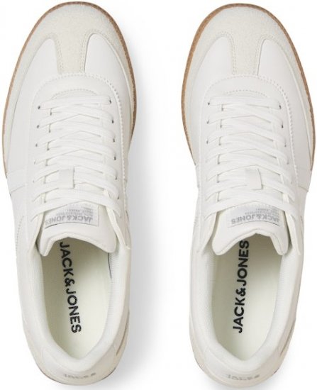 Jack & Jones Kirk International Campaign Sneakers Bright White/PU - Herrskor 40-52 - 