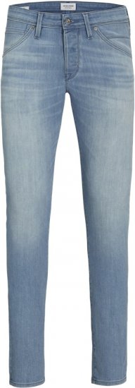 Jack & Jones GLENN FOX AM 496 Blue Denim - Jeans & byxor - Stora Jeans och Stora Byxor