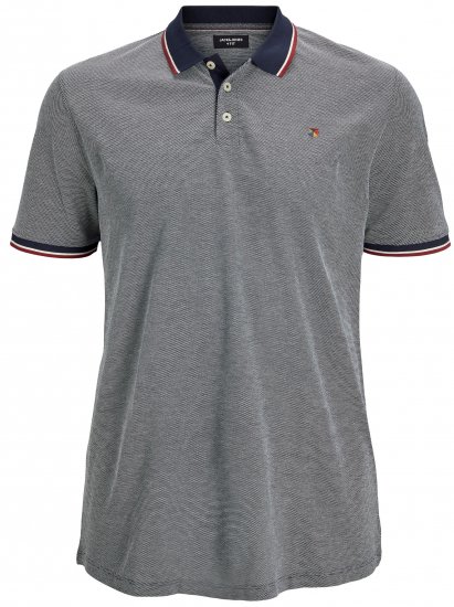 Jack & Jones JPRBLUWIN Polo Mood Indigo - Pikétröjor - Stora pikétröjor - 2XL-8XL