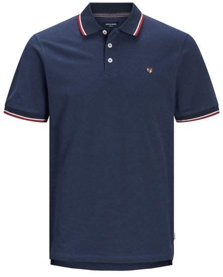 Jack & Jones JPRBLUWIN Polo Navy Blazer - Pikétröjor - Stora pikétröjor - 2XL-8XL