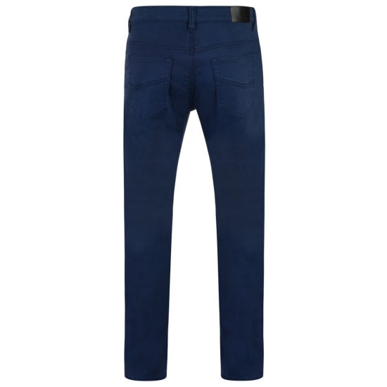 Kam Jeans Alba 5-pocket Stretch Chinos Navy - Jeans & byxor - Stora Jeans och Stora Byxor