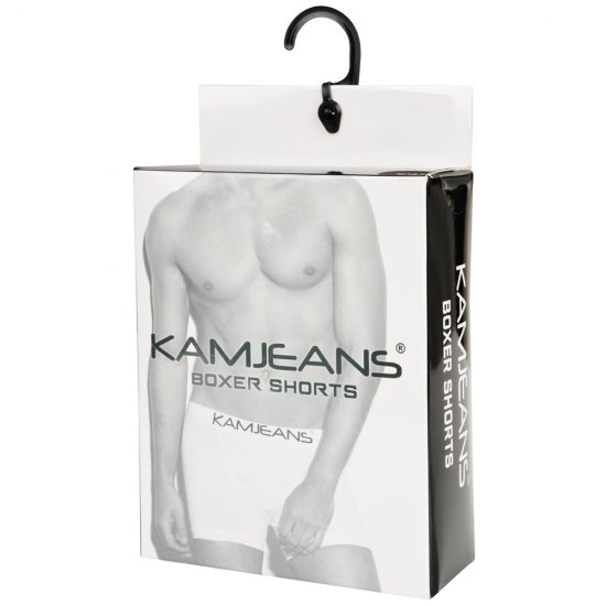 Kam Jeans Boxershorts Svart och Mörkblå 2-Pack - Underkläder & badkläder - Stora underkläder för män