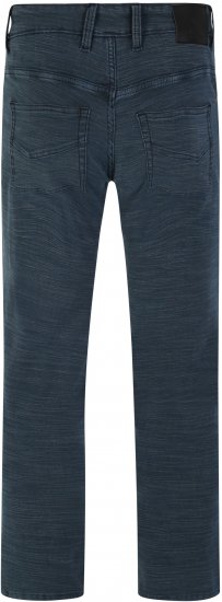 Kam Jeans 264 Slub Weave 5 Pocket Stretch Pants Smokey Blue - Jeans & byxor - Stora Jeans och Stora Byxor