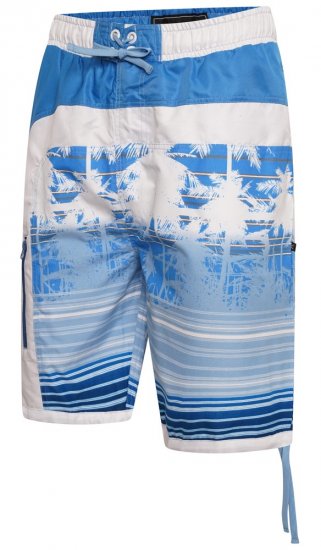Kam Jeans 3008 Surfer Panelled Swimshorts - Underkläder & Badkläder - Stora underkläder för män