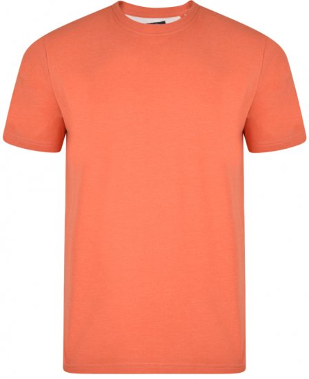 Kam Jeans T-shirt Coral - T-shirts - Stora T-shirts - 2XL-14XL
