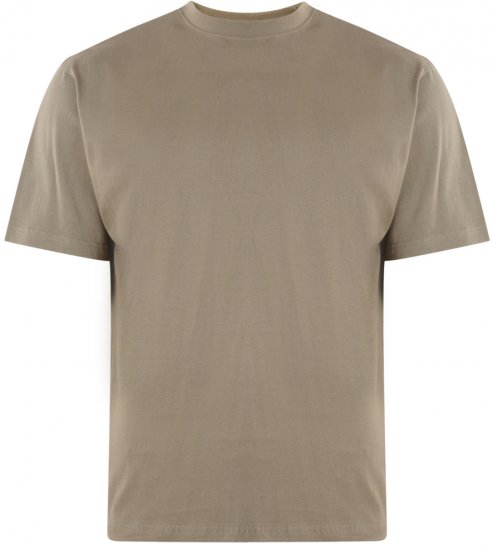 Kam Jeans T-shirt Olive - T-shirts - Stora T-shirts - 2XL-14XL