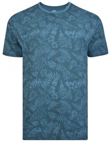 Kam Jeans 5261 T-shirt Denim - T-shirts - Stora T-shirts - 2XL-14XL
