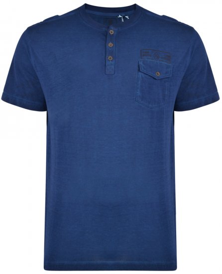 Kam Jeans 5262 T-shirt Denim - T-shirts - Stora T-shirts - 2XL-14XL