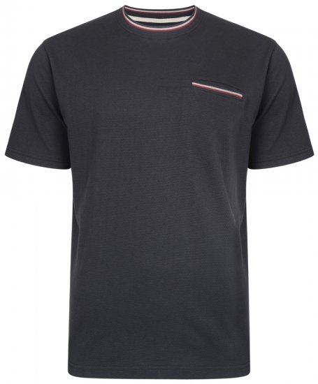 Kam Jeans 5285 T-shirt Black - T-shirts - Stora T-shirts - 2XL-8XL
