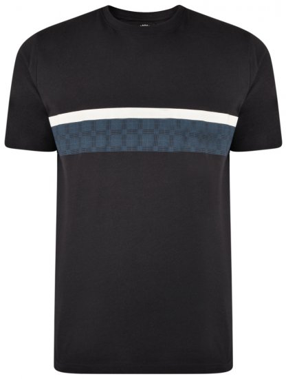 Kam Jeans 5307 T-shirt Navy - T-shirts - Stora T-shirts - 2XL-14XL
