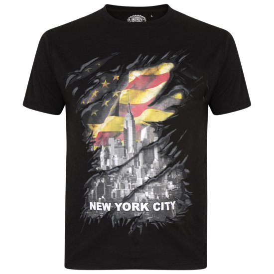 Kam Jeans 5312 T-shirt 2-pack - T-shirts - Stora T-shirts - 2XL-14XL