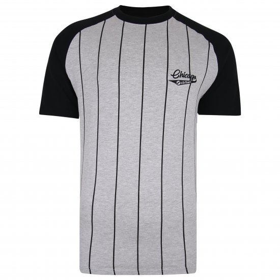 Kam Jeans 5360 Chicago Grey T-Shirt - T-shirts - Stora T-shirts - 2XL-14XL