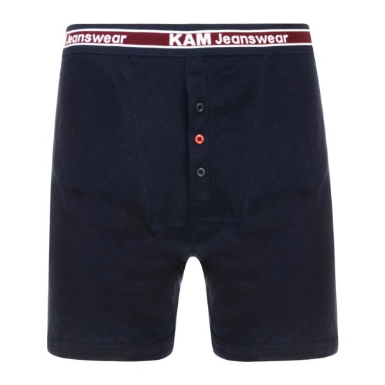Kam Jeans Boxershorts Svart, Grå, Mörkblå 3-Pack - Underkläder & badkläder - Stora underkläder för män