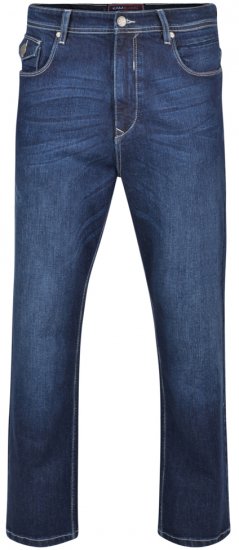 Kam Jeans Alonso Blue Mid Used - Jeans & byxor - Stora Jeans och Stora Byxor