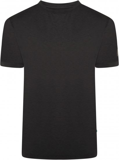 Kam Jeans AP001 Active Performance Marl Tee Black - T-shirts - Stora T-shirts - 2XL-14XL