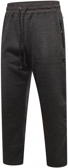 Kam Jeans AP006 Active Performance Marl Jog Pants Charcoal - Mjukisbyxor och -shorts - Mjukisbyxor & Mjukisshorts 2XL-12XL