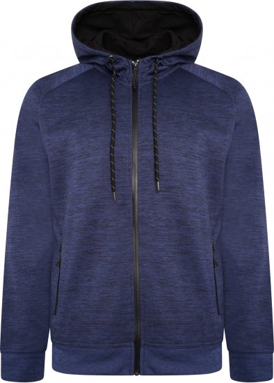 Kam Jeans AP008 Active Performance Hoodie Indigo - Tröjor & hoodies - Stora hoodies & tröjor - 2XL-14XL