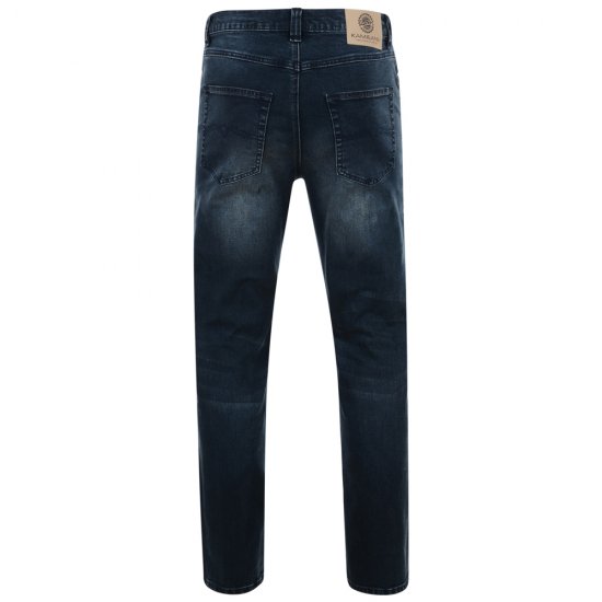 Kam Jeans ARON LOW WAIST Stretchjeans Dark Wash - Jeans & byxor - Stora Jeans och Stora Byxor