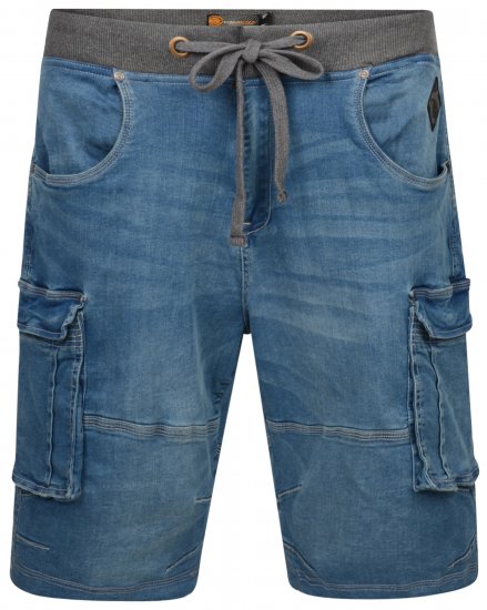 Kam Jeans Dito Denim Shorts Light Used - Shorts - Stora shorts W40-W60