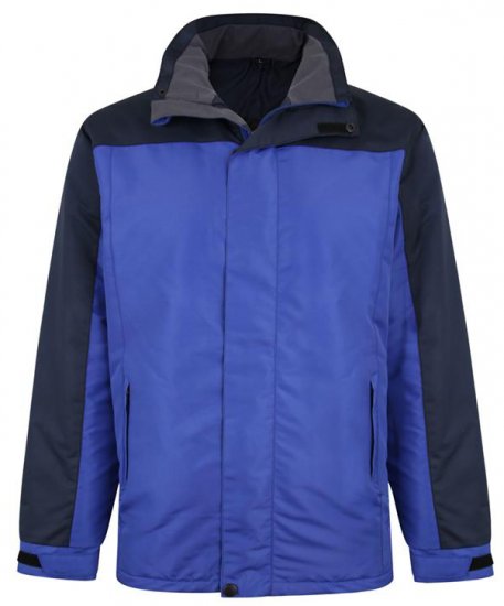 Kam Jeans KV113 Padded Waterproof Coat Navy - Jackor - Stora jackor - 2XL-12XL