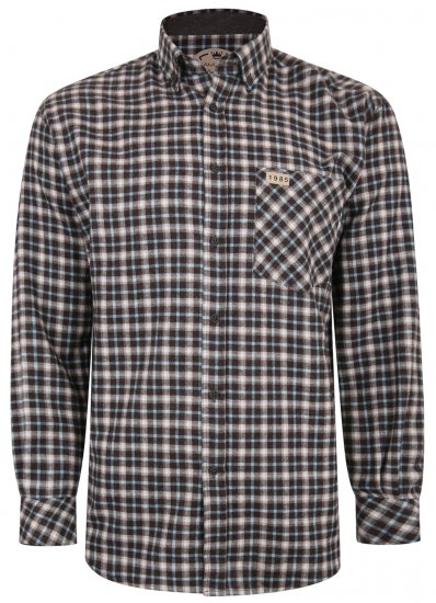 Kam Jeans P681 Flannel Check Shirt - Skjortor - Stora skjortor - 2XL-8XL