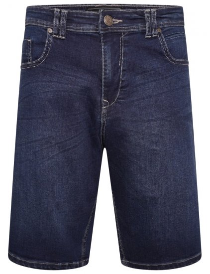 Kam Jeans Vigo2 Jeans Shorts Dark Used - Shorts - Stora shorts W40-W60