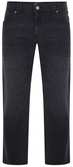 Kam Jeans VIGO Stretchjeans Black Used - Jeans & Byxor - Stora Jeans och Stora Byxor