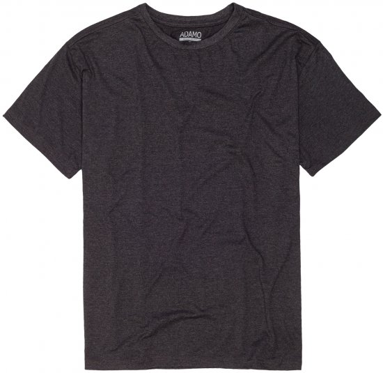 Adamo Kevin Regular fit T-shirt Charcoal - T-shirts - Stora T-shirts - 2XL-14XL