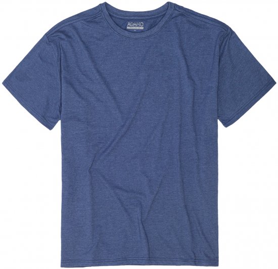Adamo Kevin Regular fit T-shirt Indigo Blue - T-shirts - Stora T-shirts - 2XL-14XL