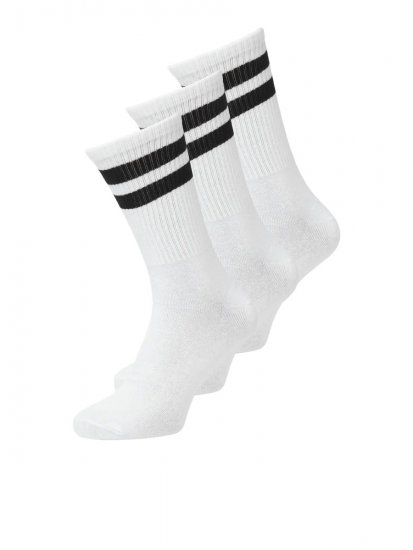 Jack & Jones Travis Tennisstrumpor Vit 3-pack - Underkläder & badkläder - Stora underkläder för män