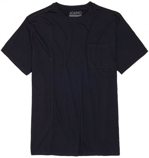 Adamo Kody Regular fit T-shirt with Pocket Navy - T-shirts - Stora T-shirts - 2XL-14XL