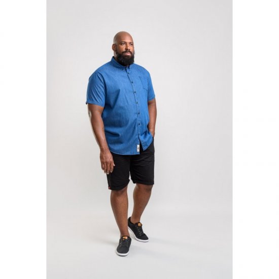 D555 Arnold Denim Shirt - Skjortor - Stora skjortor - 2XL-8XL
