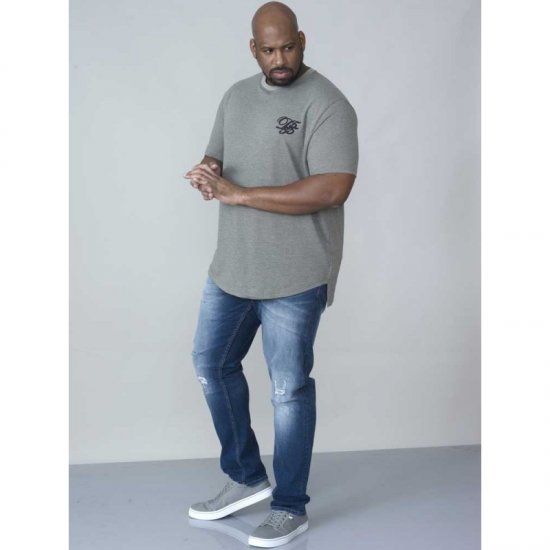 D555 Agler Waffle T-shirt Khaki - T-shirts - Stora T-shirts - 2XL-14XL