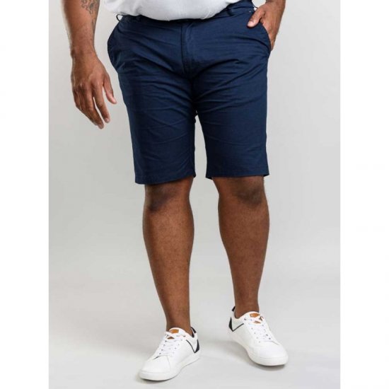 D555 Lopez Stretch Shorts Navy - Shorts - Stora shorts W40-W60