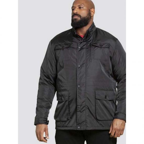 D555 Brentford Jacket Black - Jackor - Stora jackor - 2XL-12XL
