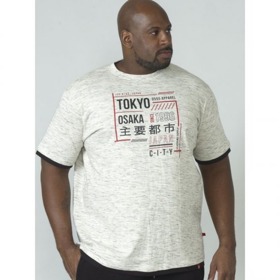 D555 Merlin T-shirt Grey - T-shirts - Stora T-shirts - 2XL-14XL