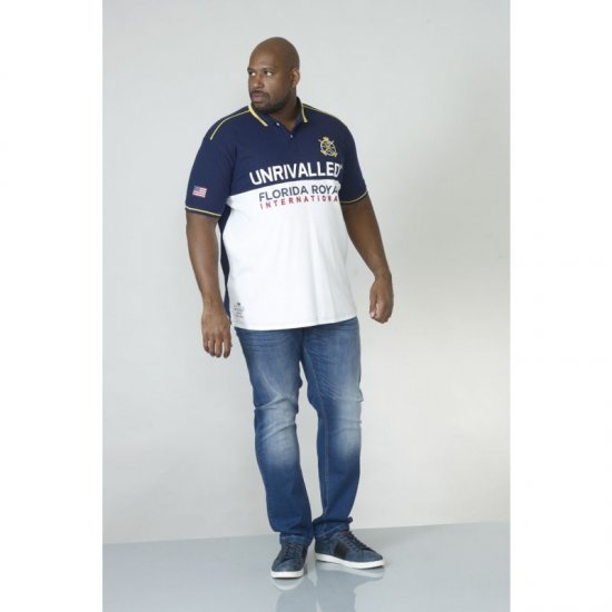 D555 Suffolk Polo Shirt - Pikétröjor - Stora pikétröjor - 2XL-8XL